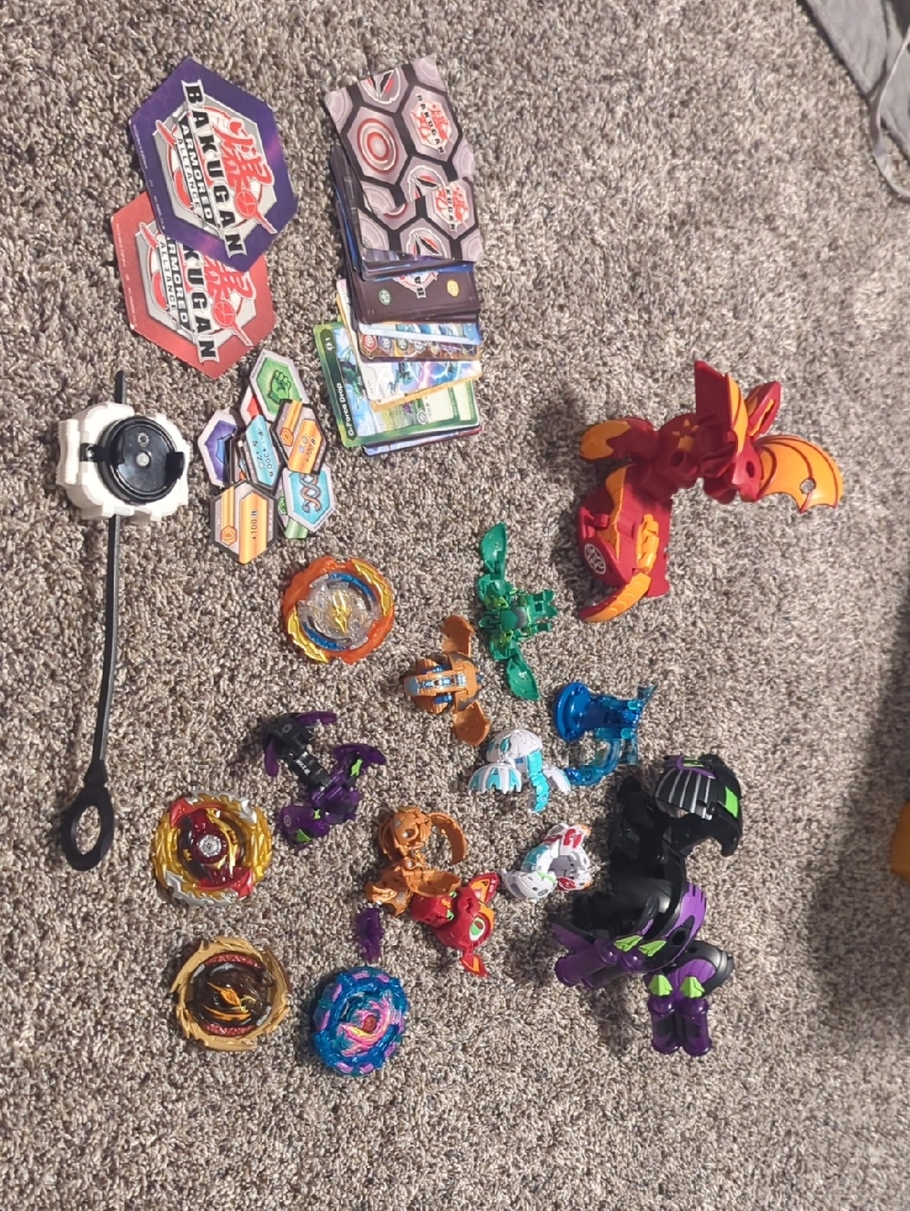 Bakugan And Beyblade Burst Lot